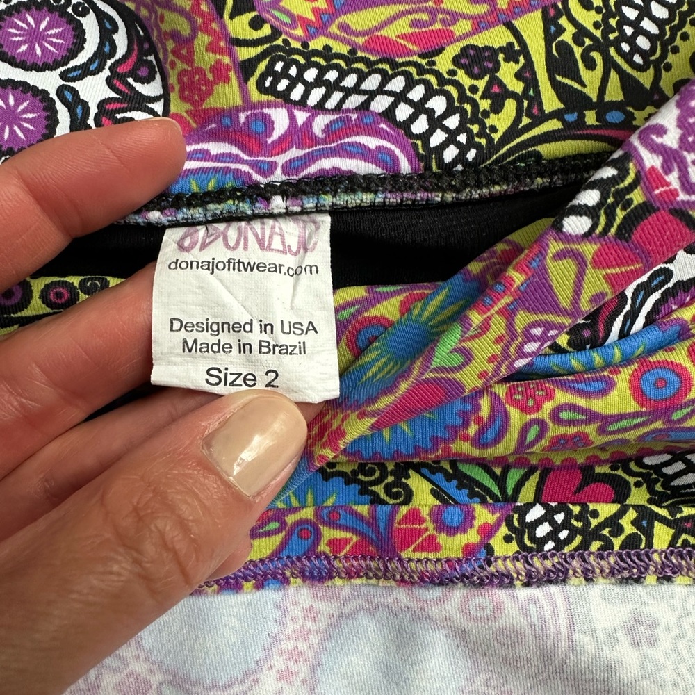 Skull Patterned Women's Skirt- Cinco de Mayo - Picture 4 of 5